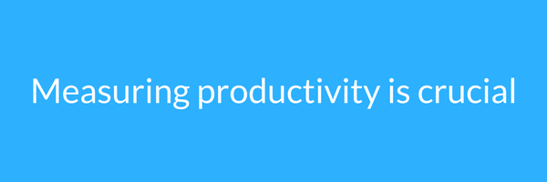 measuring productivity is crucial