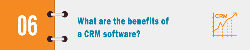 What are the benefits of a CRM software banner