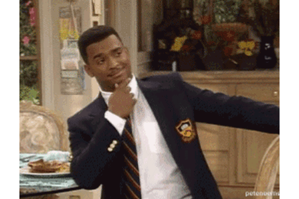 Carlton in prince of bel air gets recognition for contract worker gif