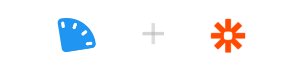 clicktime and zapier logo