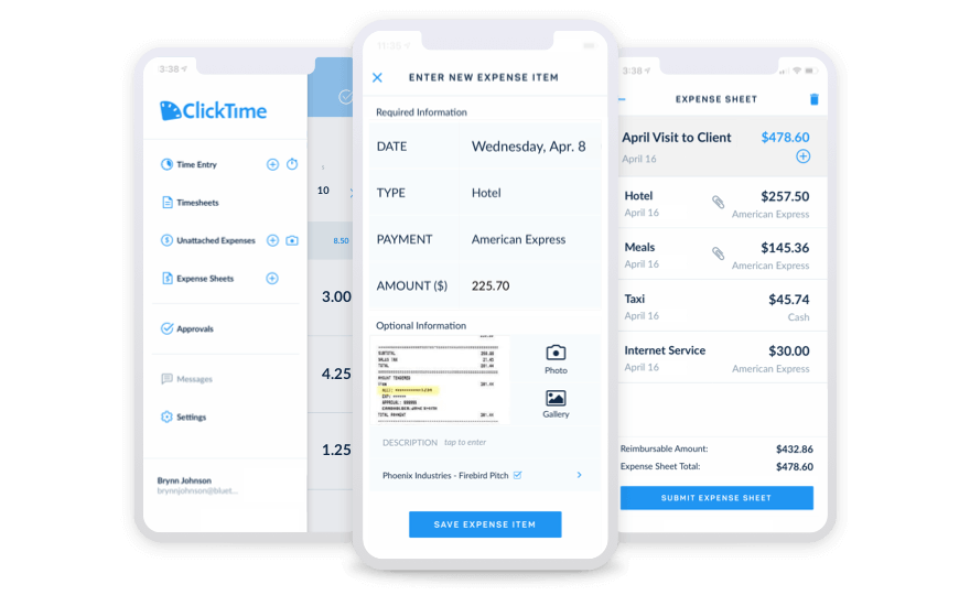 Online expense tracking - expenses mobile