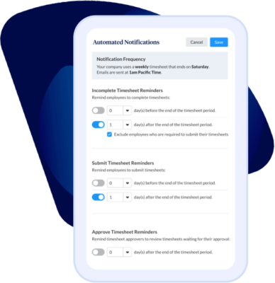 approvals automated reminders