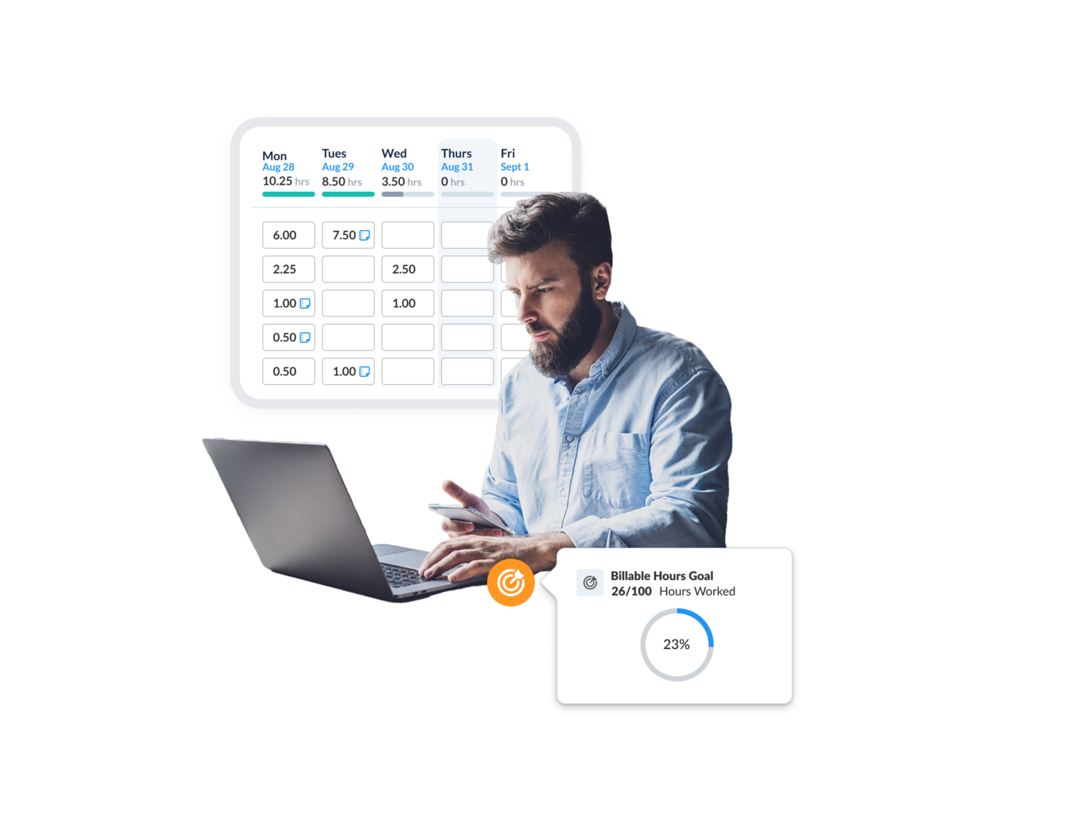 Customize timesheet