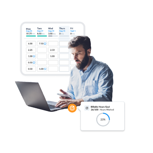 Mobile Customize timesheet